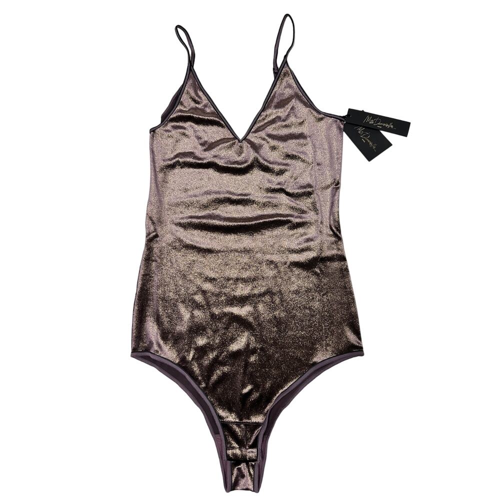 Mes Demoiselles Paris Donna Mauve Bodysuit Sz 6/8US